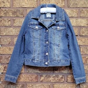 Mudd Kids Classic Blue Denim Jacket Size 12